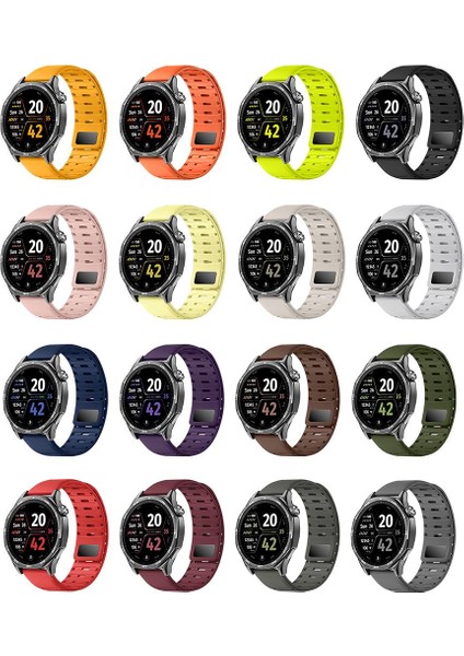 Manyetik Silikon Kayış 22MM (Yurt Dışından) modelleri