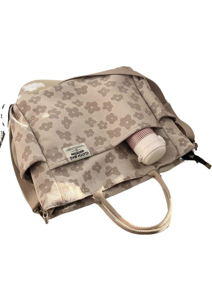 Eğlence Sanat Tote Tuval Tek Omuz Crossbody Çanta (Yurt Dışından)
