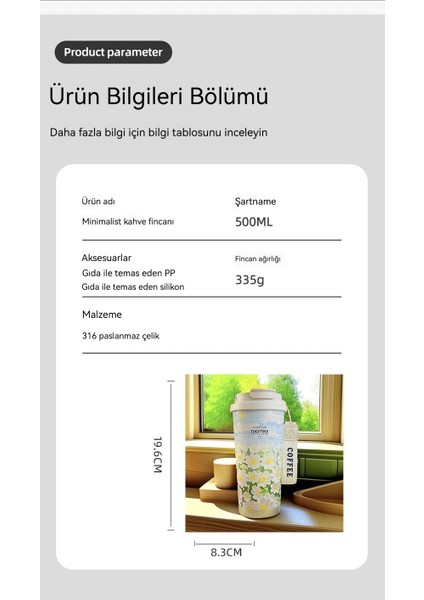 Paslanmaz Çelik Çift Içme Ağzı Taşınabilir Yalıtımlı Su Bardağı (Yurt Dışından) fırsatları