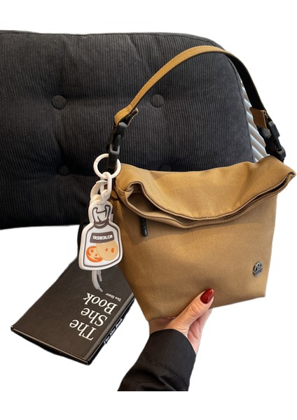 Minimalist ve Şık Naylon Bez Crossbody Çanta (Yurt Dışından)