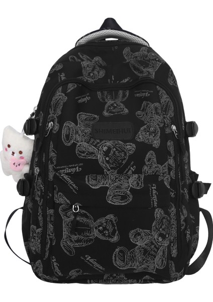 Lise Öğrencisi Sırt Çantası Büyük Kapasiteli Okul Çantası (Yurt Dışından)