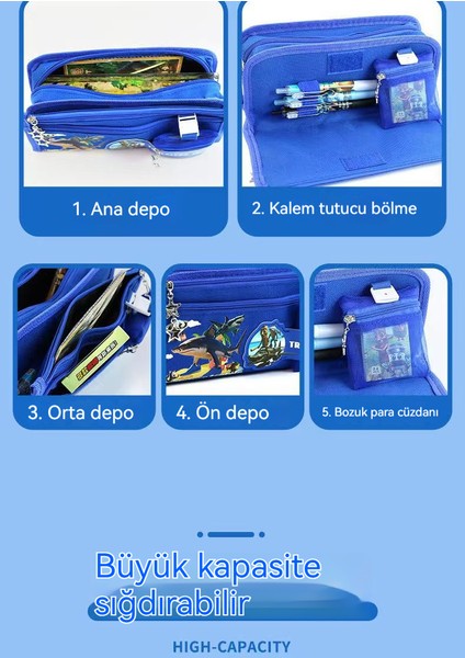 I Shan Hai Jing Kalem Kutusu Çok Fonksiyonlu Kalem Çantası (Yurt Dışından) indirimleri