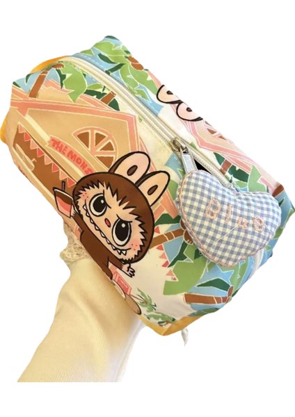 Çok Fonksiyonlu Öğrenci Kırtasiye Kalem Çantası Saklama Çantası (Yurt Dışından)