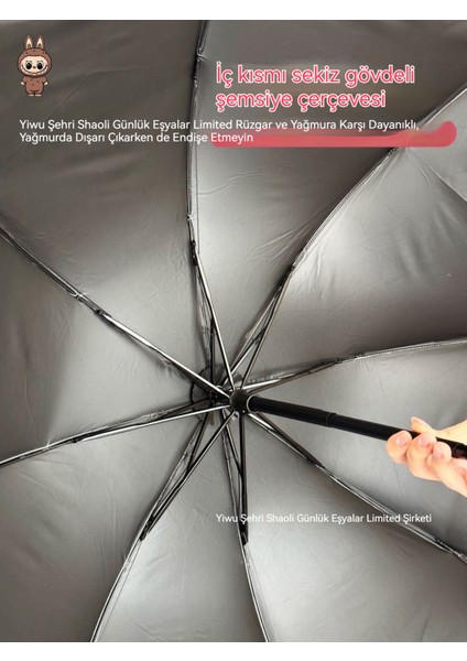 Güneşli Yağmur Gölgeleme Çift Kullanımlı Katlanır Güneş Şemsiyesi (Yurt Dışından) fırsatları