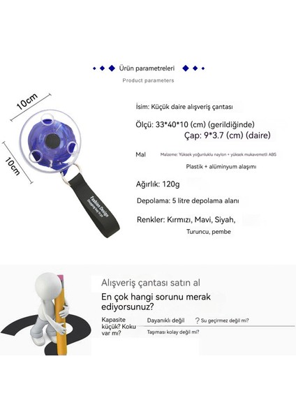 Süpermarket Teleskopik Alışveriş Çantası (Yurt Dışından) indirimleri