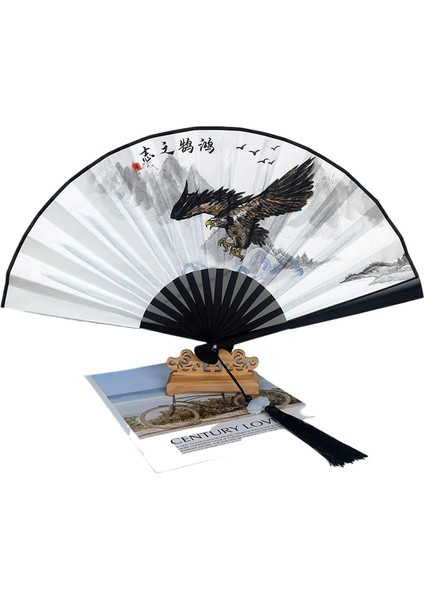 8 Inç Çift Taraflı Antik Stil Ulusal Gelgit Hayranı (Yurt Dışından)