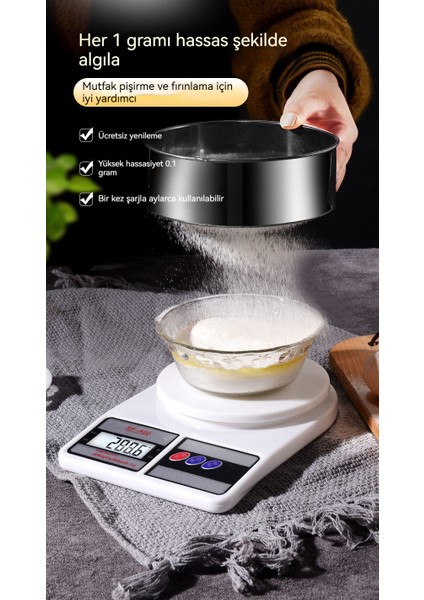Pişirme Ev Küçük Yüksek Hassasiyetli 0.1g Ölçek (Yurt Dışından) indirimleri