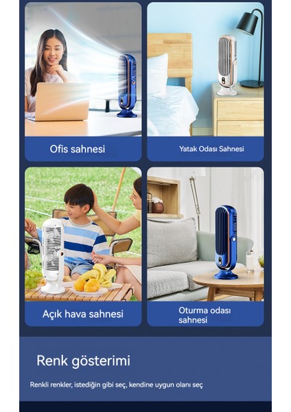 Uygun Küçük Masaüstü Uzaktan Kumanda Soğutma Klima Fanı (Yurt Dışından) fiyatları