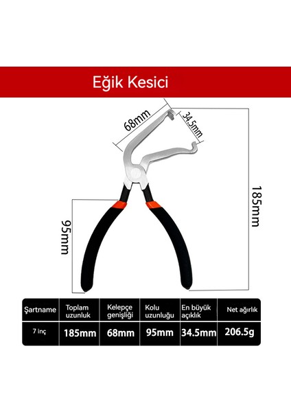 Yüksek Karbonlu Çelik Tel Kesiciler Çok Amaçlı Pense (Yurt Dışından) fiyatları