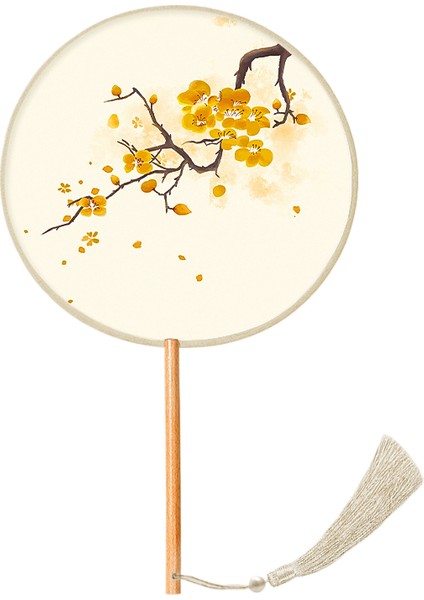 Küçük Yuvarlak Fan Çift Taraflı Fan (Yurt Dışından)