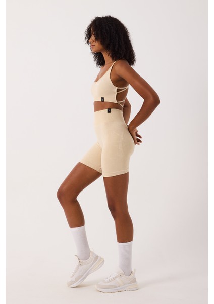 Glowfit Yüksek Bel, Toparlayıcı Seamless Şort fiyatları