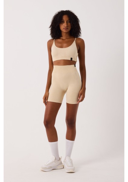 Glowfit Yüksek Bel, Toparlayıcı Seamless Şort indirimleri