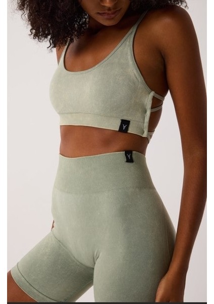 Glowfit Yüksek Bel, Toparlayıcı Seamless Şort