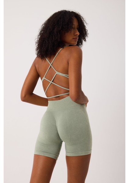Glowfit Yüksek Bel, Toparlayıcı Seamless Şort modelleri