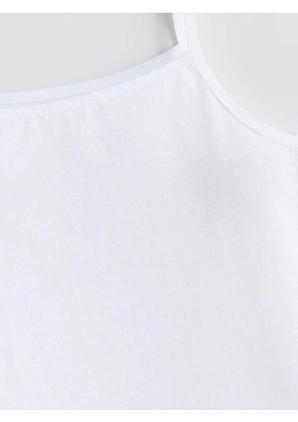 Kare Yaka Kız Çocuk Atlet 3'lü (W5) indirimleri