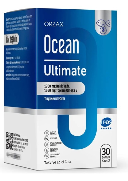 Ocean Ultimate 30 Kapsül 850071952650