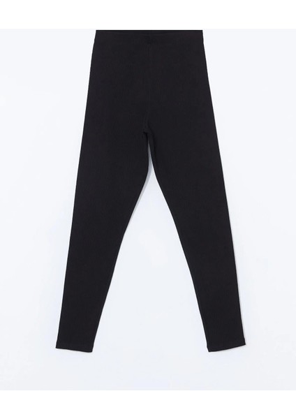 Beli Lastikli Kız Çocuk Tayt (W5)