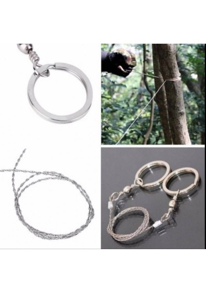 Ayarlanabilir Kafa Lambası + Tel Ağaç Testeresi