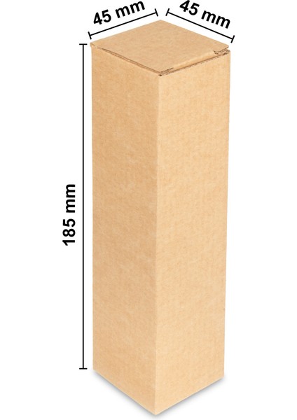 E Ticaret Kutusu 4,5*4,5*18 cm 25 Adet fiyatları