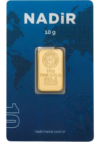 Nadirgold 10 gr Külçe Altın