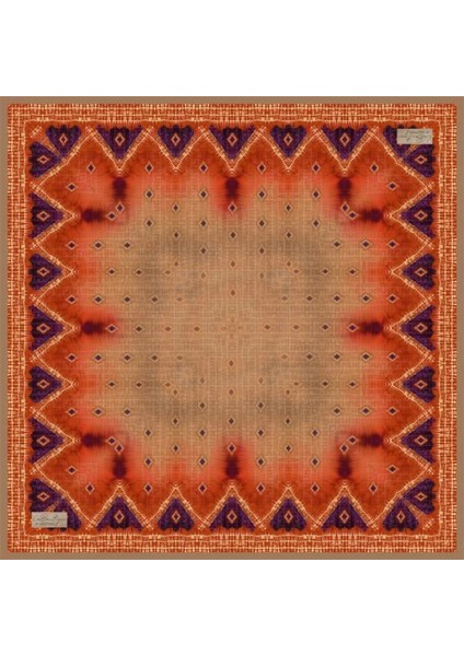 Sura Ipek Eşarp- 90X90 - 2430 02