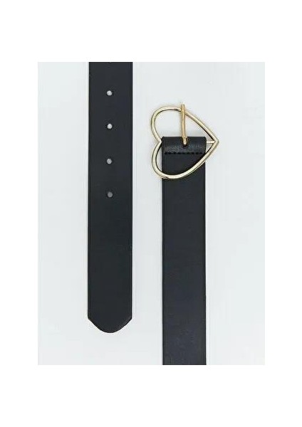 Kalp Desenli Deri Görünümlü Kız Çocuk Kemer (W5) modelleri