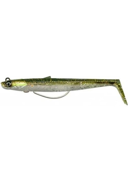 Sandeel V2 Wl 11.5 cm 22 gr 2+1 Green Silver