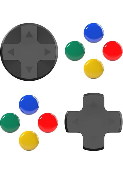 Oyun Joystick Koruyucu Rocker Kapağı Başparmak Tutma Kapağı D-Pad Düğme Kılıfı Switch Lite Joycon Oyun Konsolu Aksesuarları (Yurt Dışından)