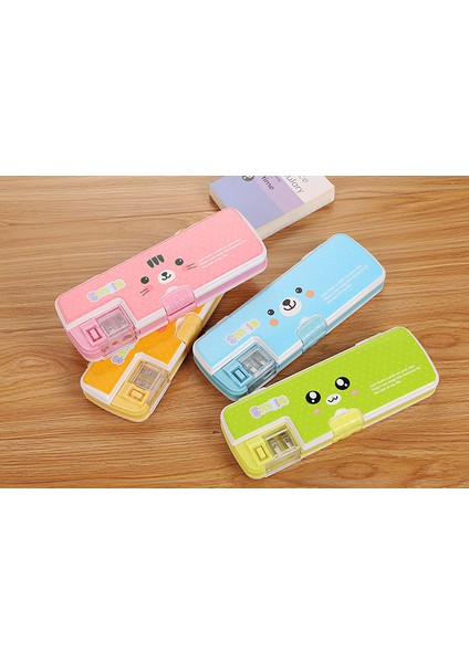 Kalemtıraşlı Karikatür Kalem Kutusu Kırtasiye Kutusu Öğrenci (Yurt Dışından) indirimleri