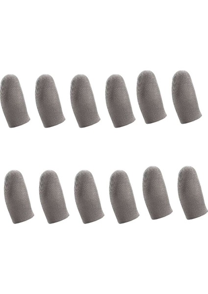 12 Adet Uyku Geçirmez Ter Geçirmez Profesyonel Basın Ekranı Başparmak Parmak Kılıfı Pubg Cep Telefonu Oyun Oyun Eldivenleri (Yurt Dışından)