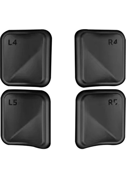 Steam Deck Set Için Geri Düğme Geliştirme - Kaymaz Tutma Pedi ve Koruyucu Düğme Seti Gelişmiş Kullanım ve Koruma (Yurt Dışından)