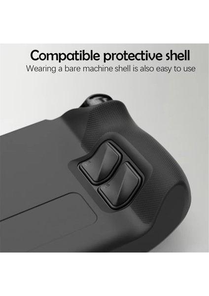 Steam Deck Set Için Geri Düğme Geliştirme - Kaymaz Tutma Pedi ve Koruyucu Düğme Seti Gelişmiş Kullanım ve Koruma (Yurt Dışından) indirimleri