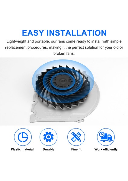 Ps4 Slim 2000 Oyun Ana Bilgisayarı Konsolu Için Soğutucu Fan Dahili Yedek Ana Bilgisayar Soğutma Fanı (Yurt Dışından) fırsatları