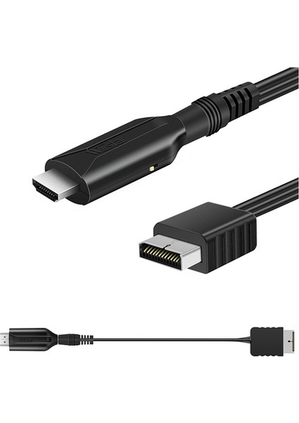 Ps1 Ps2 Için Wııstar HDMI Uyumlu Oyun Konsolu Bağlantısı Tv Hd Kablosu Çok Işlevli Taşınabilir Kullanışlı Kablo (Yurt Dışından)