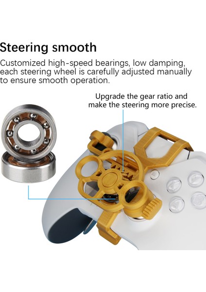 Oyun Yarış Direksiyonu Mini Direksiyon Oyun Kontrolcüsü Xbox One Xs Elite 3D Baskılı Aksesuarlar (Yurt Dışından) fiyatları