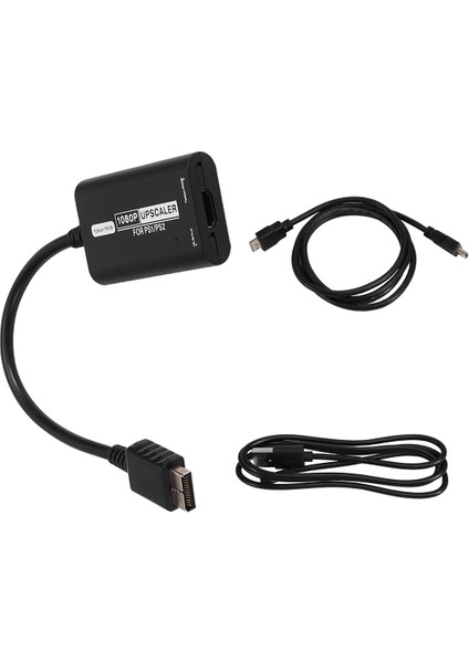 16:9 4:3 Oran Anahtarı ile Ps1 / Ps2 Rgbs / Ypbpr Upscaler Hd Dönüştürücü Adaptörü Için 1080P (Yurt Dışından) fiyatları