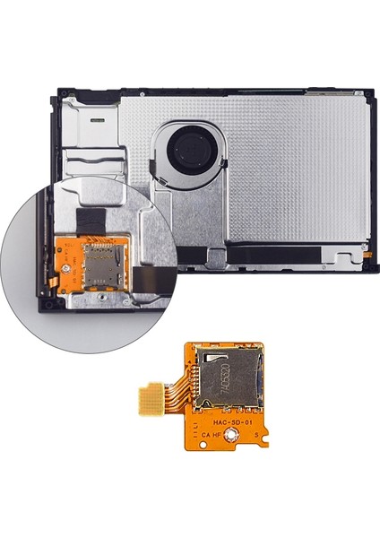Nintendo Switch Ns Tf Sd Kart Yuvası Soket Kartı Için Micro-Sd Kart Yuvası Kartı Nintendo Switch Konsolu Için Yedek (Yurt Dışından) fiyatları