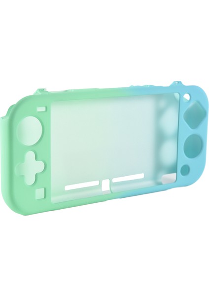 Nintendo Switch Lite Koruyucu Kılıf Kabuk Renkli Sevimli Sert Arka Kapak Cilt Oyun Konsolu Aksesuarları Mavi-Yeşil (Yurt Dışından) modelleri