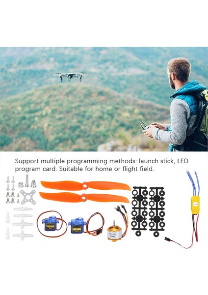 SG90 Servo 2212 KV2200 Fırçasız Motor 30A Esc 6035 Pervane Aksesuarı Elektrik Motoru Kiti Rc Uçak Motoru Için (Yurt Dışından) fiyatları