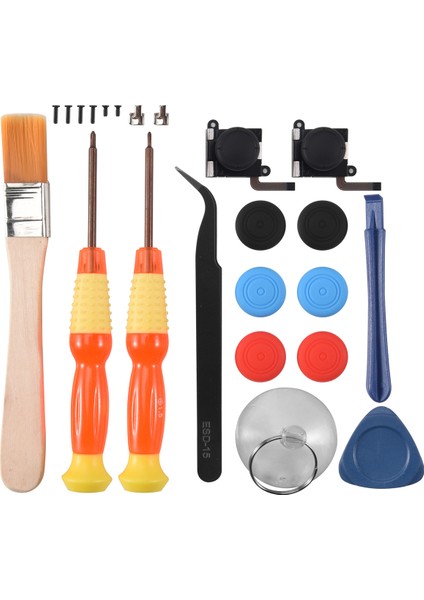 Joycon Joystick Yedek Parçası Için 2'li Paket, Nintendo Switch Için Analog Başparmak Çubuğu Joy Con Tamir Takımı, Çapraz Tornavida ile (Yurt Dışından) fiyatları