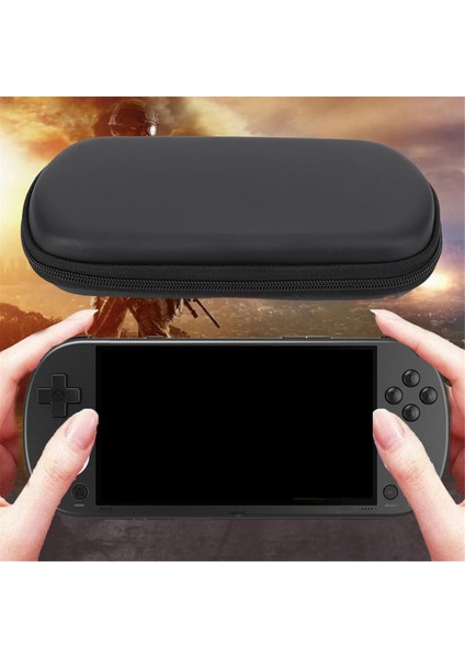 Trimui Smart Pro Taşıma Çantası El Oyun Konsolu Siyah Sert Seyahat Saklama Çantası Video Oyun Konsolu Taşınabilir Çanta (Yurt Dışından)