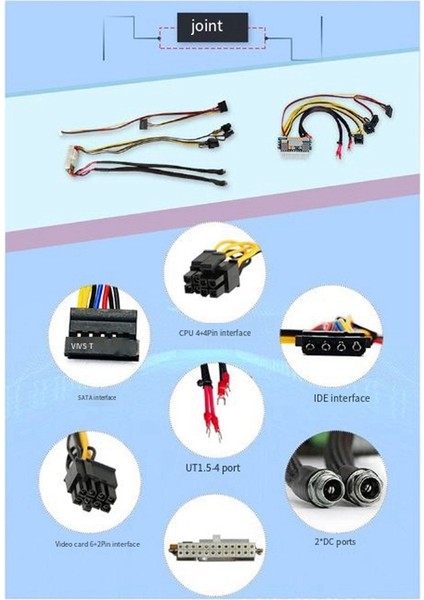 450W 24PIN 12V Dc Giriş 450W Çıkış Realan Mini Itx Pico Psu Dc Atx Pc Anahtarı Dc-Dc Atx Bilgisayar Için Güç Kaynağı (Yurt Dışından) modelleri