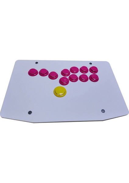 Dıy Kontrol Cihazı Tam Düğmeli Arcade Dövüş Çubuğu Oyun Kontrol Cihazı Hitbox Tarzı Joystick Ps4/ps5/pc/swıtch/android Için, A (Yurt Dışından)