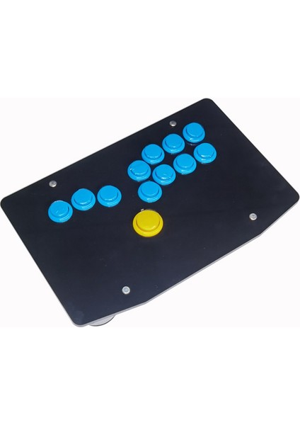 Dıy Kontrol Cihazı Tam Düğmeli Arcade Dövüş Çubuğu Oyun Kontrol Cihazı Hitbox Tarzı Joystick Ps4/ps5/pc/swıtch/android Için, A (Yurt Dışından) indirimleri