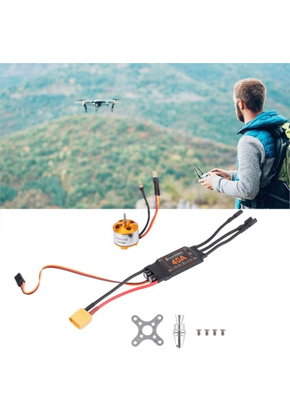 2212 2200KV MOTOR+40A ESC+6035 Pervane+Pervane Koruyucu Rc Uçak Motoru Için Elektrik Motoru Kiti (Yurt Dışından) fırsatları