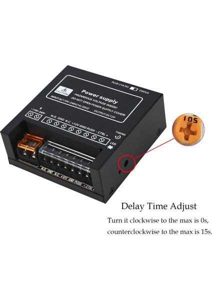 Kapı Erişim Sistemi Için Güç Kaynağı Kontrol Cihazı Elektrikli Kilit Interkom Kamera Giriş 110V-240V Ac Çıkış 12V Dc 4A (Yurt Dışından) modelleri