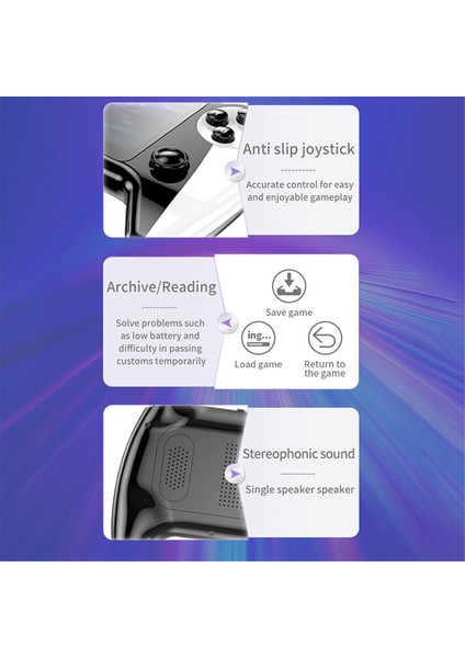X9 El Oyun Konsolu 8gb 2000+ Oyun 5.5 Inç IPS Ekran Retro Arcade Oyun Konsolu Çocuklar Için Hediye (Yurt Dışından) fırsatları