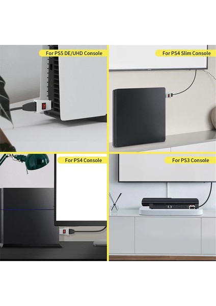 Ps5/ps4/ps3/xbox Series x Güç Koruma Anahtarı Için Oyun Konsolu Açma/kapama Güç Anahtarı Düğmesi (Yurt Dışından) fiyatları