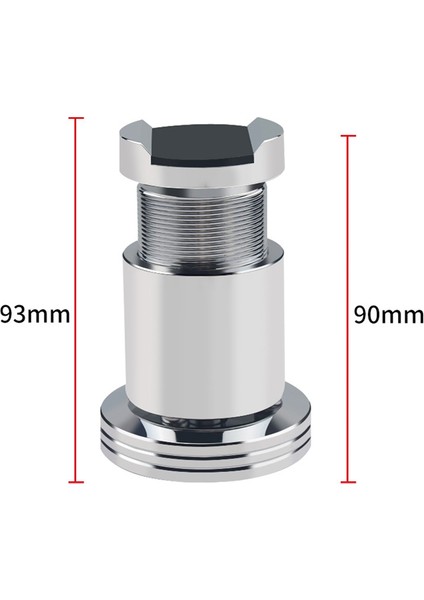 Alüminyum Alaşımlı Ayarlanabilir Hifi Ses Hattı Ayak Pedi Amplifikatör Güç Kablosu Braketi Tel Desteği Şok Emici Çivi (A) (Yurt Dışından) modelleri