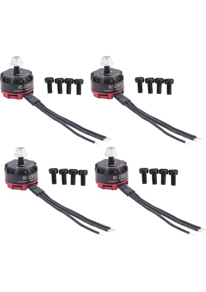 Rc RS2205 2205 2300KV Cw Ccw Fırçasız Motor 2-6s 20A/30A/40A Esc Fpv Rc QAV250 X210 Yarış Drone Multicopter Için (Yurt Dışından) fırsatları